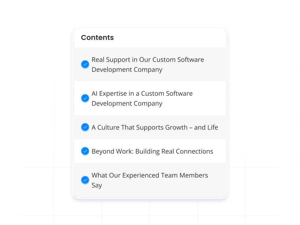 Custom Software Development Company