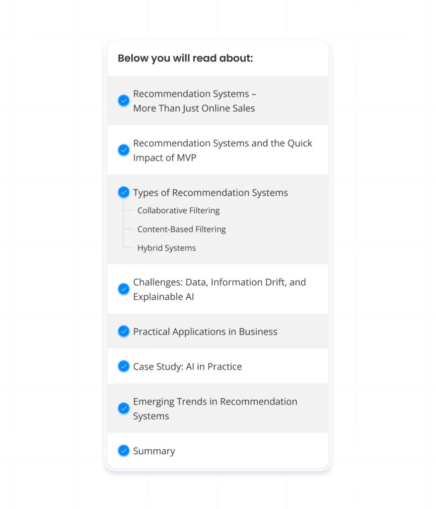 Recommendation Systems