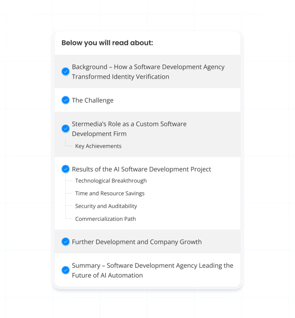 Software Development Agency